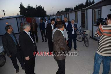 گزارش تصویری از کلنگ زنی مجتمع فرهنگی ورزشی سرپل ذهاب توسط مدیرعامل بانک شهر