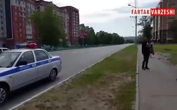جو امنیتی سارانسک پیش از بازی ایران-پرتغال 