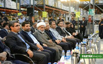 اختصاصی/ افتتاحیه مرکز پخش دارو و مواد غذایی البرز با حضور رئیس ستاد اجرایی فرمان حضرت امام (ره)+تصاویر