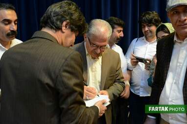 آیین بزرگداشت استاد صمد امیریان شاهنامه‌پژو و نویسنده در روز معلم 
