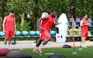 تمرین دو مرحله‌ای پرسپولیس در آزادی