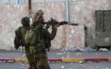صهیونیست ها ۱۳ فلسطینی را در کرانه باختری دستگیر کردند