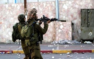 صهیونیست ها ۱۳ فلسطینی را در کرانه باختری دستگیر کردند