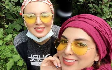 تصاویری فوق العاده از پاریس گردی لیلا بلوکات بازیگر جذاب و خواهرش