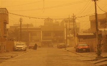  گرد و غبار استان قزوین را فرا می‌گیرد 