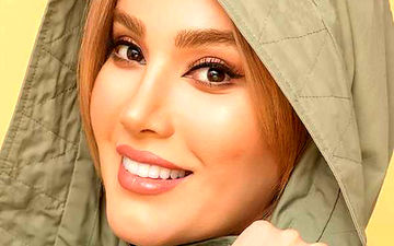 میکاپ غلیظ متین ستوده با رژ قرمز + عکس