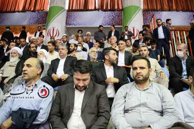 دیدار رئیس جمهور با مردم کرمانشاه 