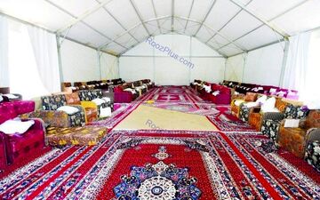 چادرهای VIP حج که مختص ثروتمندان سعودی است +تصاویر