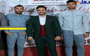 تیپ فوتبالیست های مشهور در کنسرت خواننده معروف