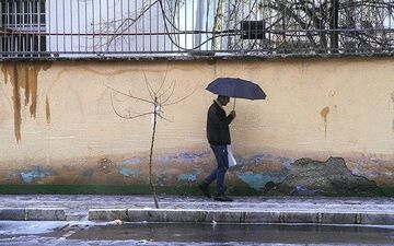  بارش "باران و تگرگ" همراه با رعدوبرق در تهران و بسیاری از استان‌های کشور