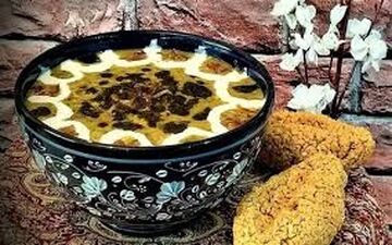 بهترین آش مناسب فصل پاییز | طرز تهیه آش ترخینه !