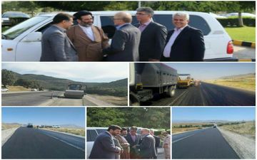 بازدید از پروژه های انجام شده و در دست اقدام در مسیر راه کربلا    