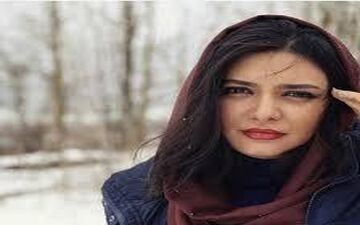لیندا کیانی و امین حیایی در پشت صحنه فیلم جدیدش