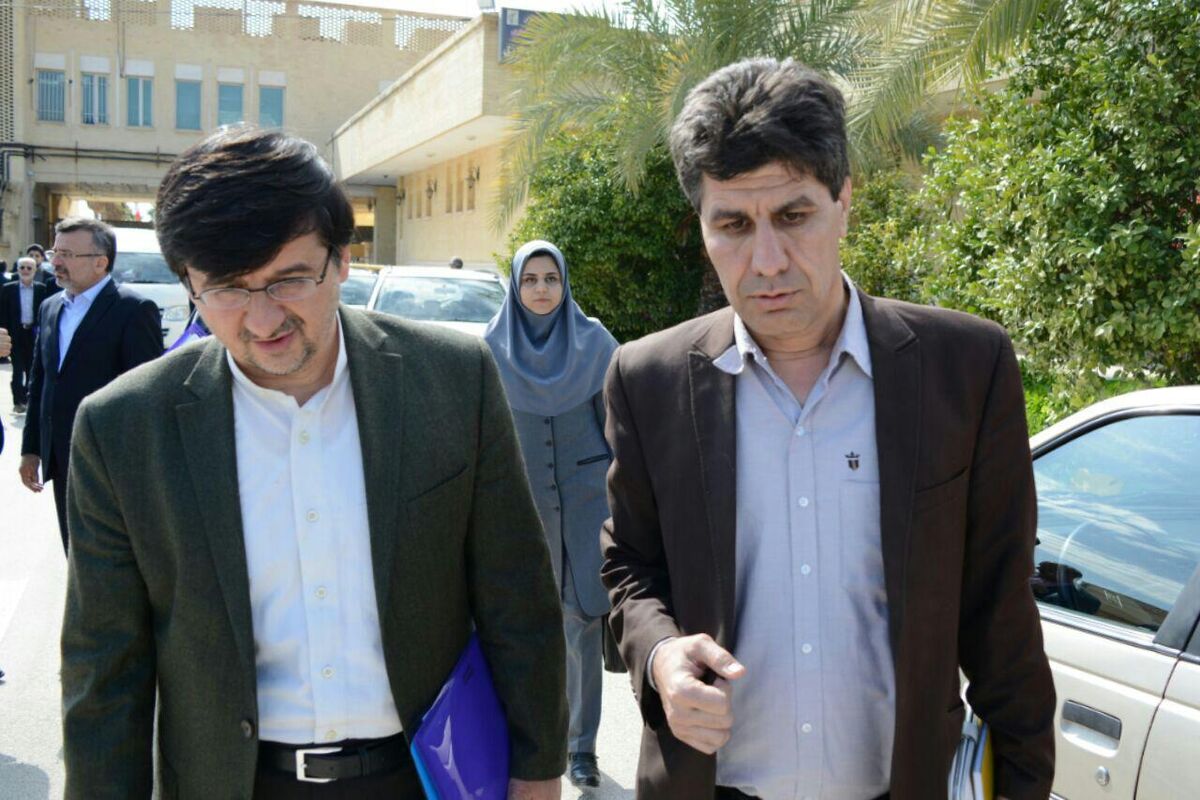 حضور روسای فدراسیون‌های ورزشی در مرز خسروی شهرستان قصر شیرین 