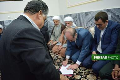 تصاویر دیدنی از مراسم خون صلح در کوهدشت لرستان