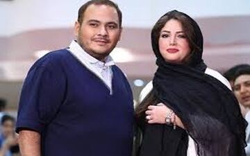 رضا داوودنژاد تصویری از همسرش با لباس عروس منتشر کرد