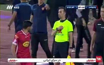 گل اول شهرخودرو به پرسپولیس توسط محمدابراهیم رضازاده/ فیلم
