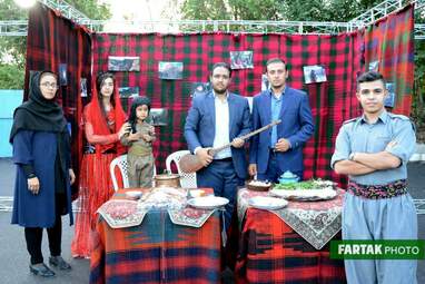 جشنواره گردشگری خوراک کرمانشاهی در شهر بازی 