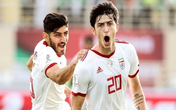 گل اول ایران به قطر (سردار آزمون) | فیلم