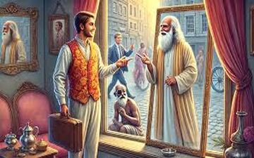 حکایت خواندنی شیشه و آینه!