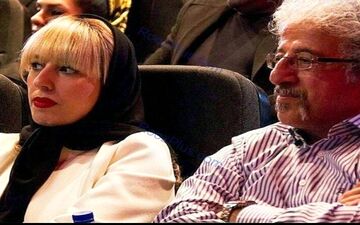عکس دیده نشده ای از بازیگر مشهور و همسرش