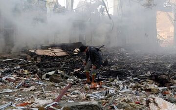 جنگنده های سعودی مناطقی در استان صعده  یمن را بمباران کردند