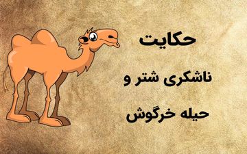 حکایت جذاب و خواندنی ناشکری شتر و حیله خرگوش
