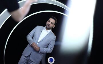 صحبت های احسان علیخانی قبل از شروع قسمت هفتم ماه عسل + فیلم