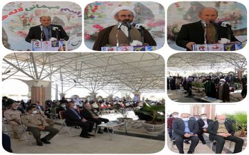 آئین مهمانی لاله ها در گلزار منور شهدا صالح آباد برگزار شد