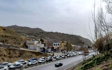 مه گرفتگی و کاهش دید در محور چالوس