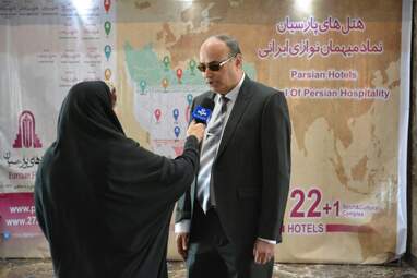 بازدید و نشست مدیرکل شرکت مسافرتی و گردشگری سفر سلامت آلامتو در هتل پارسیان