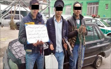 درگیری مسلحانه پلیس با دزدان هپروتی در مشهد + عکس