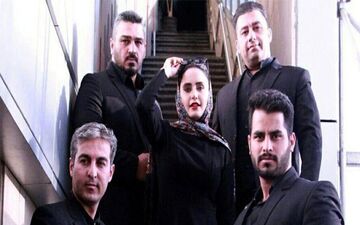  «الناز شاکردوست» در کنار بادیگاردهایش