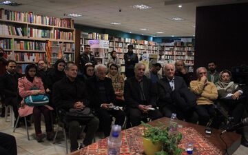 آیین بزرگداشت جلال میرزاپور پیشکسوت تئاتر همدان به روایت تصویر