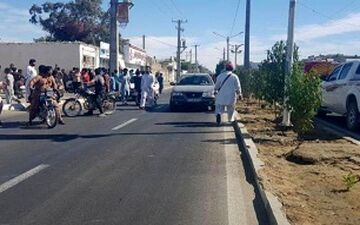 برگزاری مراسم تشییع پیکر مطهر دو شهید حادثه تروریستی چابهار