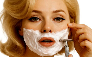 وقتی موهای مردانه سراغ خانم‌ها می‌آید؛ علت چیست و چه باید کرد؟