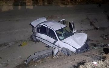 واژگونی خودرو در محور مهاباد به ارومیه ۴ مصدوم بر جای گذاشت