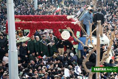 راهپیمایی وداع با سردار سلیمانی