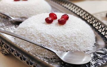 طرز تهیه  دسر برفی خوشمزه | ظاهرشم جذابه