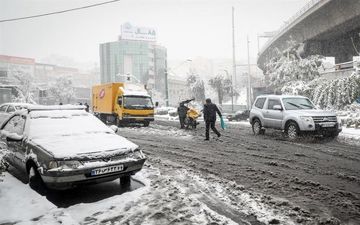 بارش برف و تگرگ استان قزوین را فرامی‌گیرد