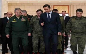 دیدار اسد و شویگو درباره با محوریت ادلب و جاده حلب - لاذقیه