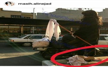 گاف بزرگ خبرنگار فراری/ مانکن‌ها هم به جنبش پیوستند! +عکس