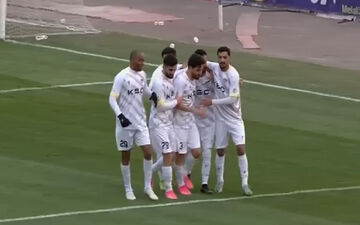 گل اول فولاد به شمس آذر قزوین + ویدئو