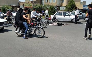 کشته شدن دختر 15 ساله قمی وسط خیابان 