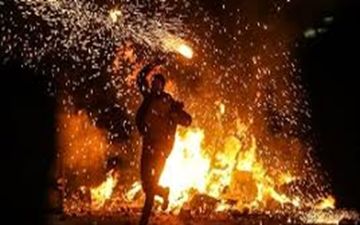 مصدومیت ۸ نفر در حوادث چهارشنبه سوری در آذربایجان غربی