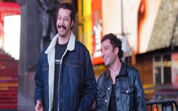 تیپ نوید محمدزاده و بهرام افشاری در آمریکا سوژه کاربران شد +تصاویر