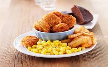 طرز تهیه ناگت مرغ با ذرت| خیلی سریع آماده میشه!