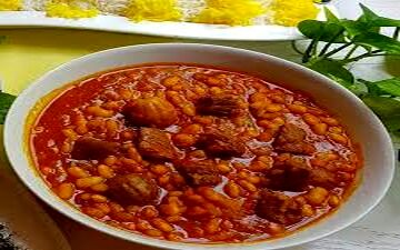 طرز تهیه خورش گوشت لوبیا کاشانی!