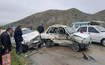 ۲۳۱ نفر بر اثر حوادث جاده‌ای در کرمانشاه جانباختند 