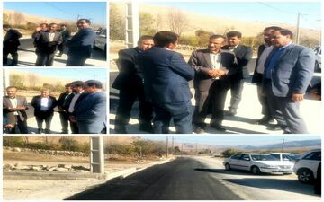 دهگردشی و بازدید میدانی فرماندار و مدیران دستگاههای اجرایی شهرستان از روستاهای بخش شباب وزاگرس/ اختصاص ۵۰۰ ملیون تومان برای اسفالت معابرسنگ سفید